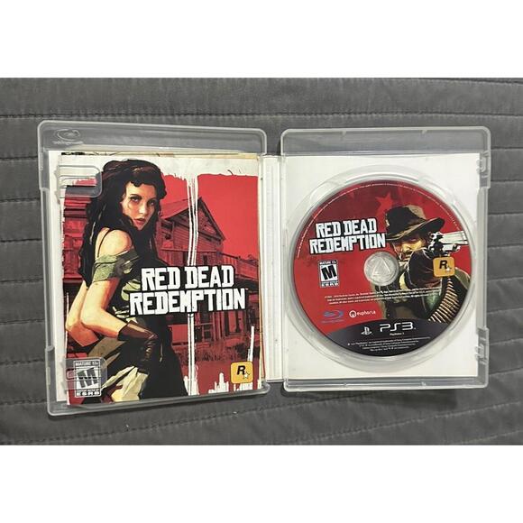 Red Dead Redemption (PlayStation 3, 2010) PS3 CIB Complete + Map TESTED - Picture 2 of 4